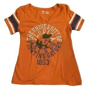 University Of Florida Gators Women's MD V-neck Graphic T-shirt
